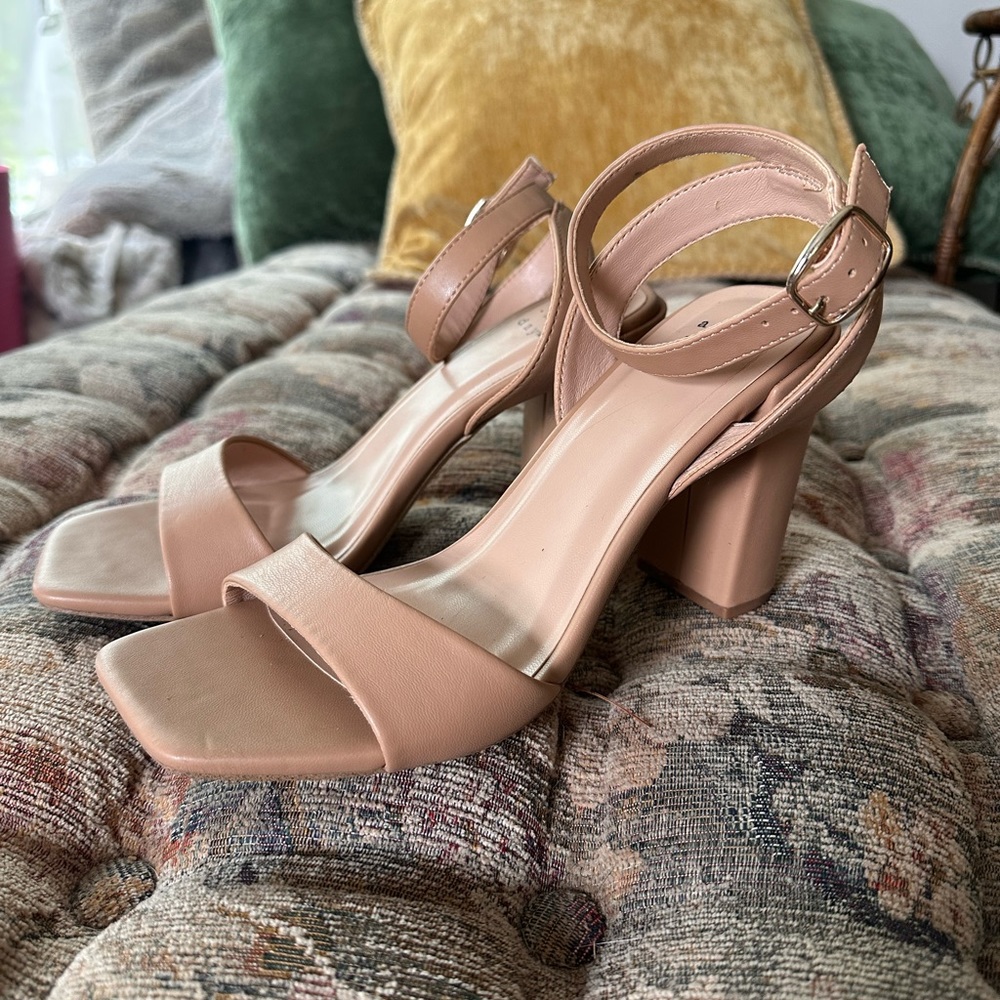 Nude Heels Size 7.5